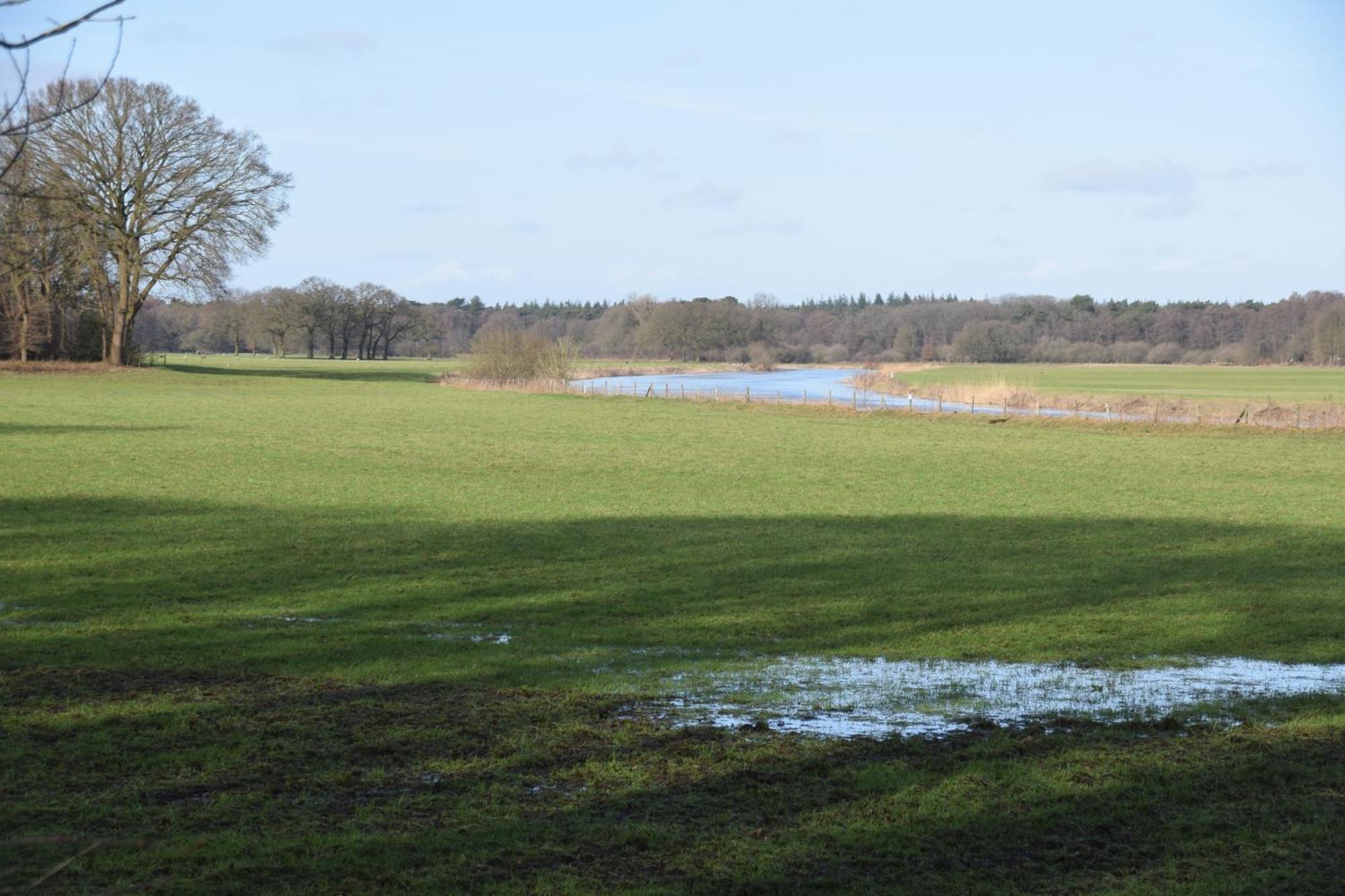 Vakantiehuis De Veldhoen Vrijgelegen Nabij De Rivier De Vecht Beerze Luaran gambar